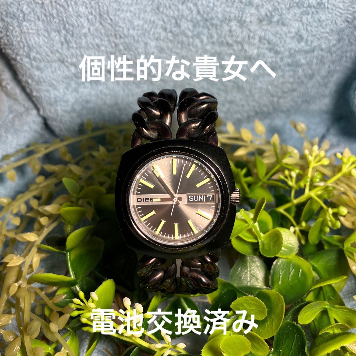 中古腕時計 美品 DIESEL (ディーゼル) DZｰ4087 電池交換済み