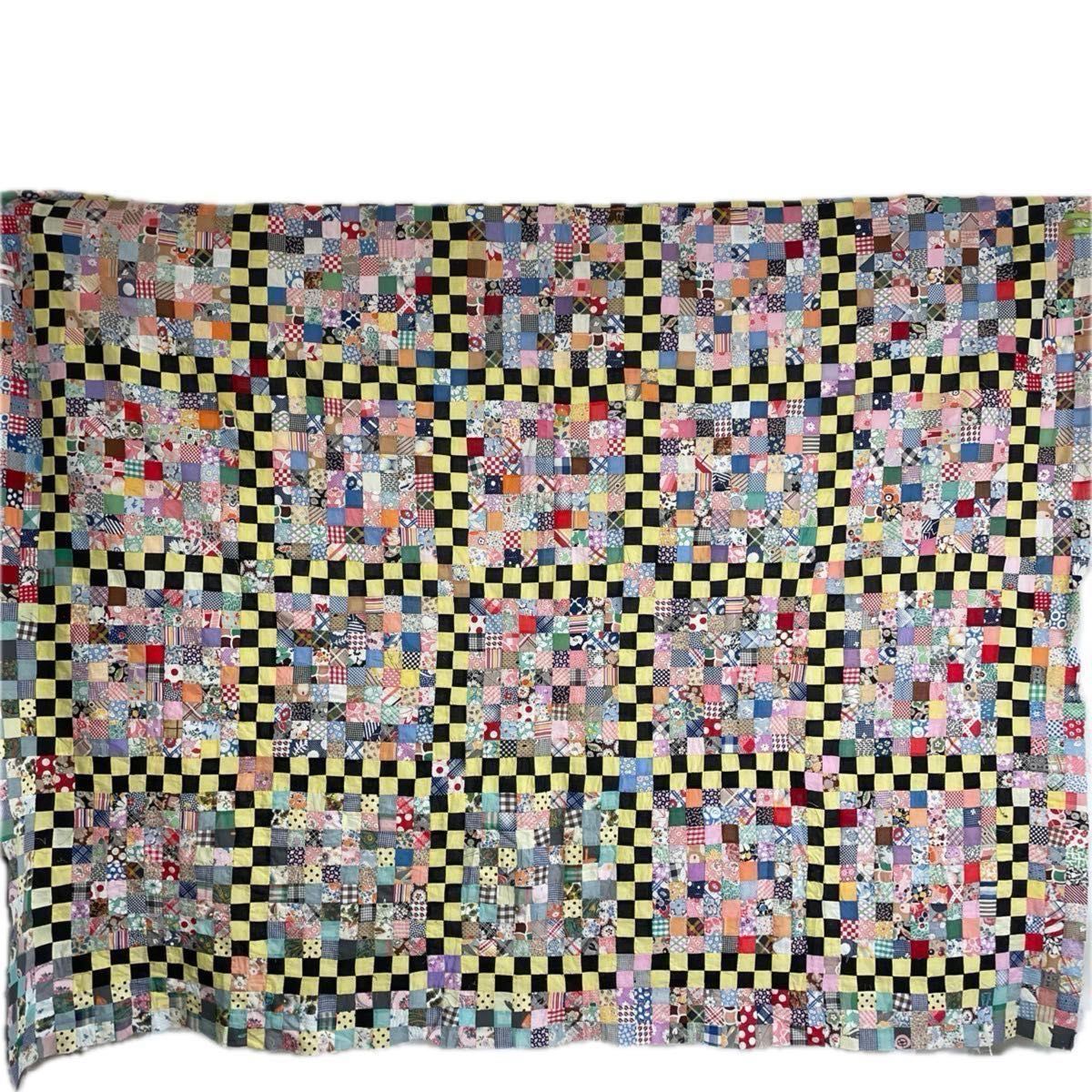 アメリカンキルト ヴィンテージ アンティーク キルトトップ 175 アメリカンキルト ヴィンテージ アンティーク キルトトップ 175