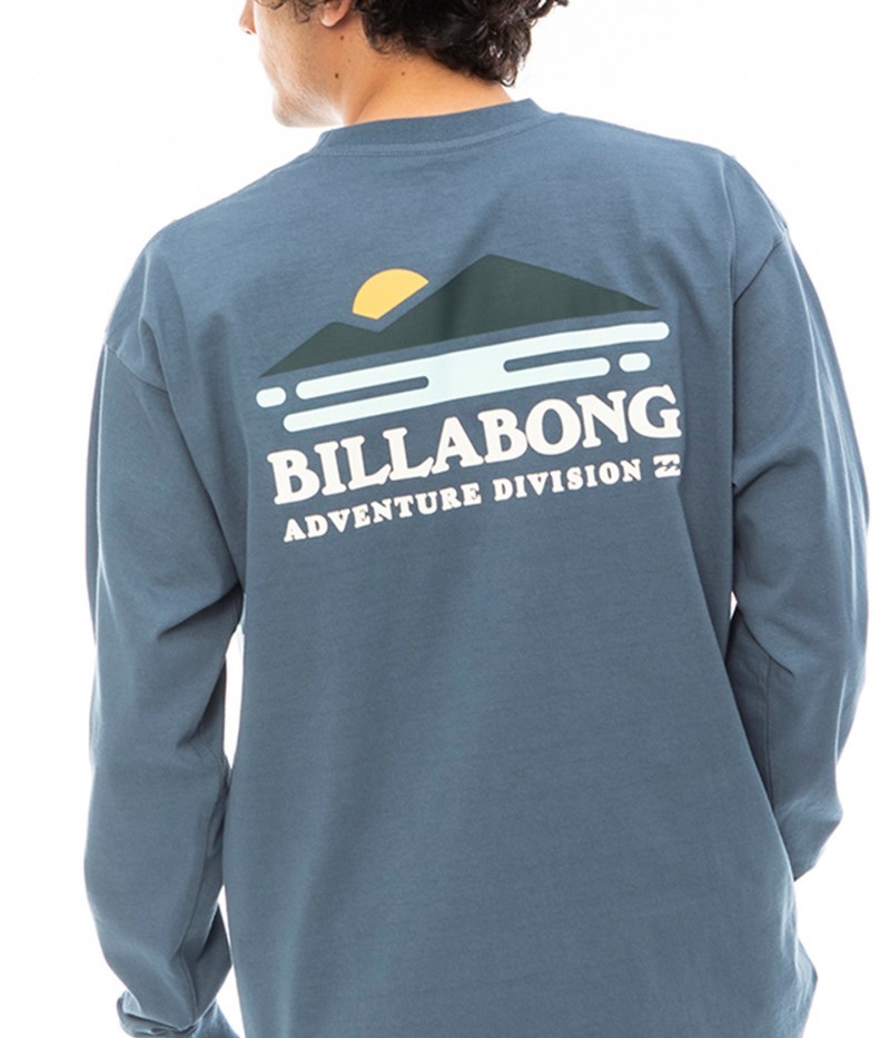 【SALE】★送料無料★2023秋冬 新品【BILLABONG/ビラボン】RANGE ロンＴ DBL メンズL BD012-054_画像1