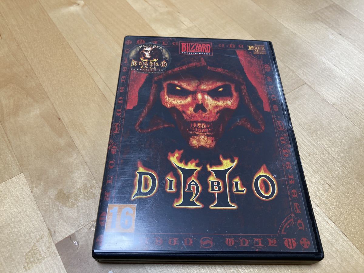 23-0227AB Junk PC Diablo Diablo II manual attaching English version Windows/Macintosh