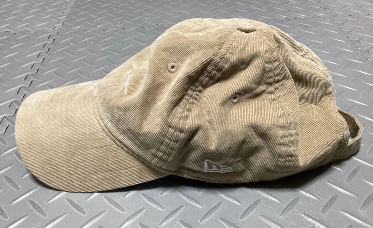  NEW ERA ニューエラ　キャップ　コーデュロイ ベージュ　フリーサイズ