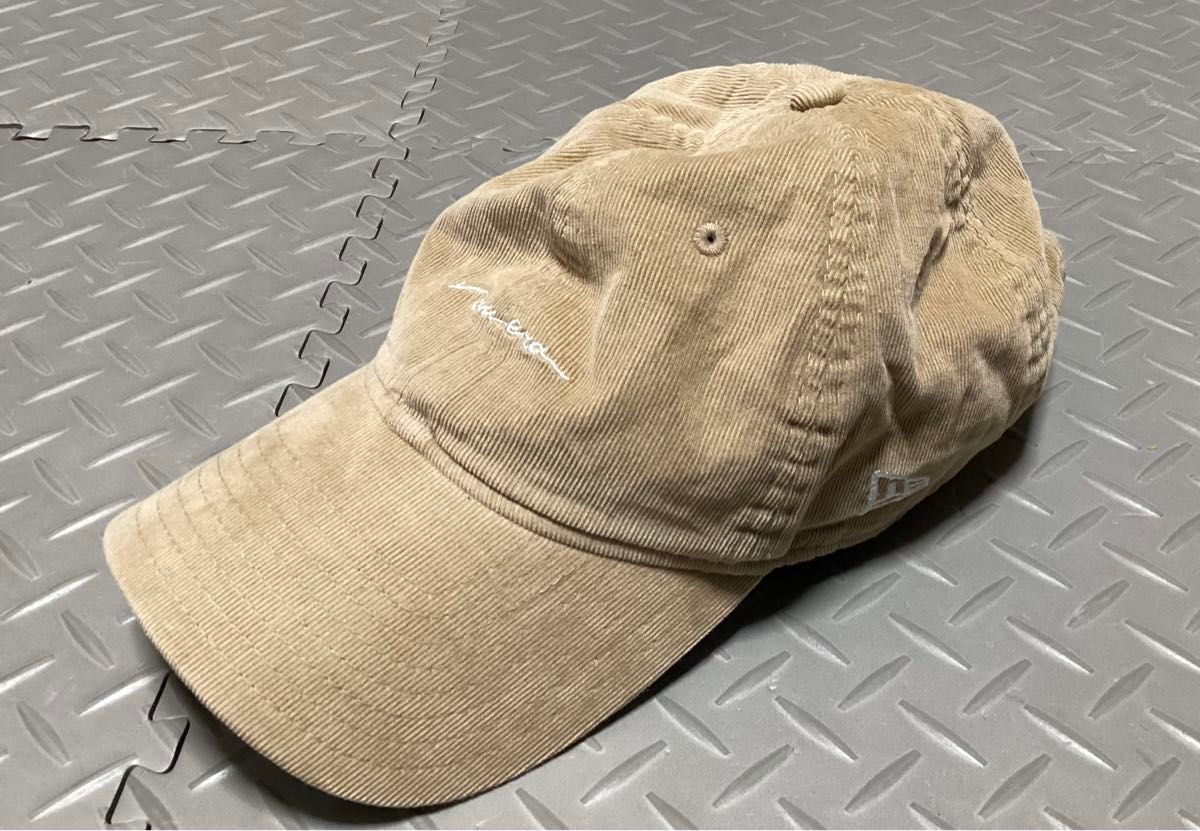  NEW ERA ニューエラ　キャップ　コーデュロイ ベージュ　フリーサイズ