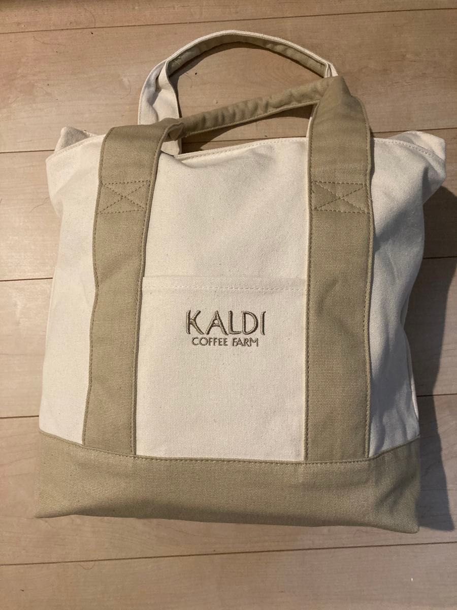 トートバッグ カルディ KALDI バッグ エコバッグ 食品福袋　福袋　2024 もへじ　手ぬぐい