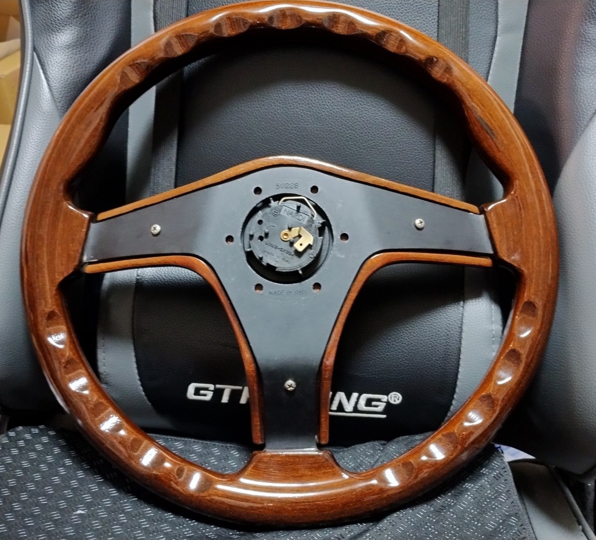  prompt decision beautiful goods regular goods NARDI Nardi GARA3gala3 φ36 wooden steering wheel waste number goods free shipping 