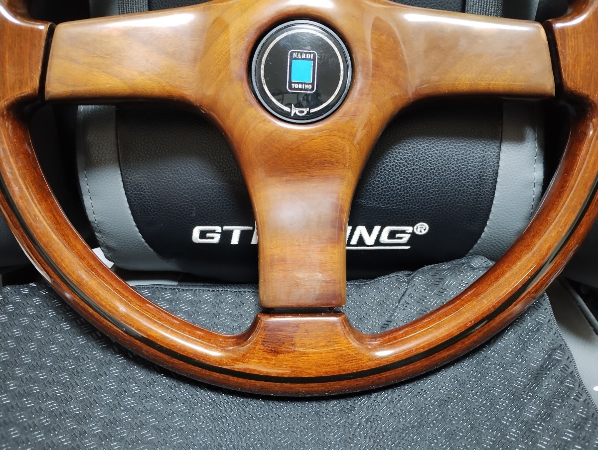  prompt decision beautiful goods regular goods NARDI Nardi GARA3gala3 φ36 wooden steering wheel waste number goods free shipping 