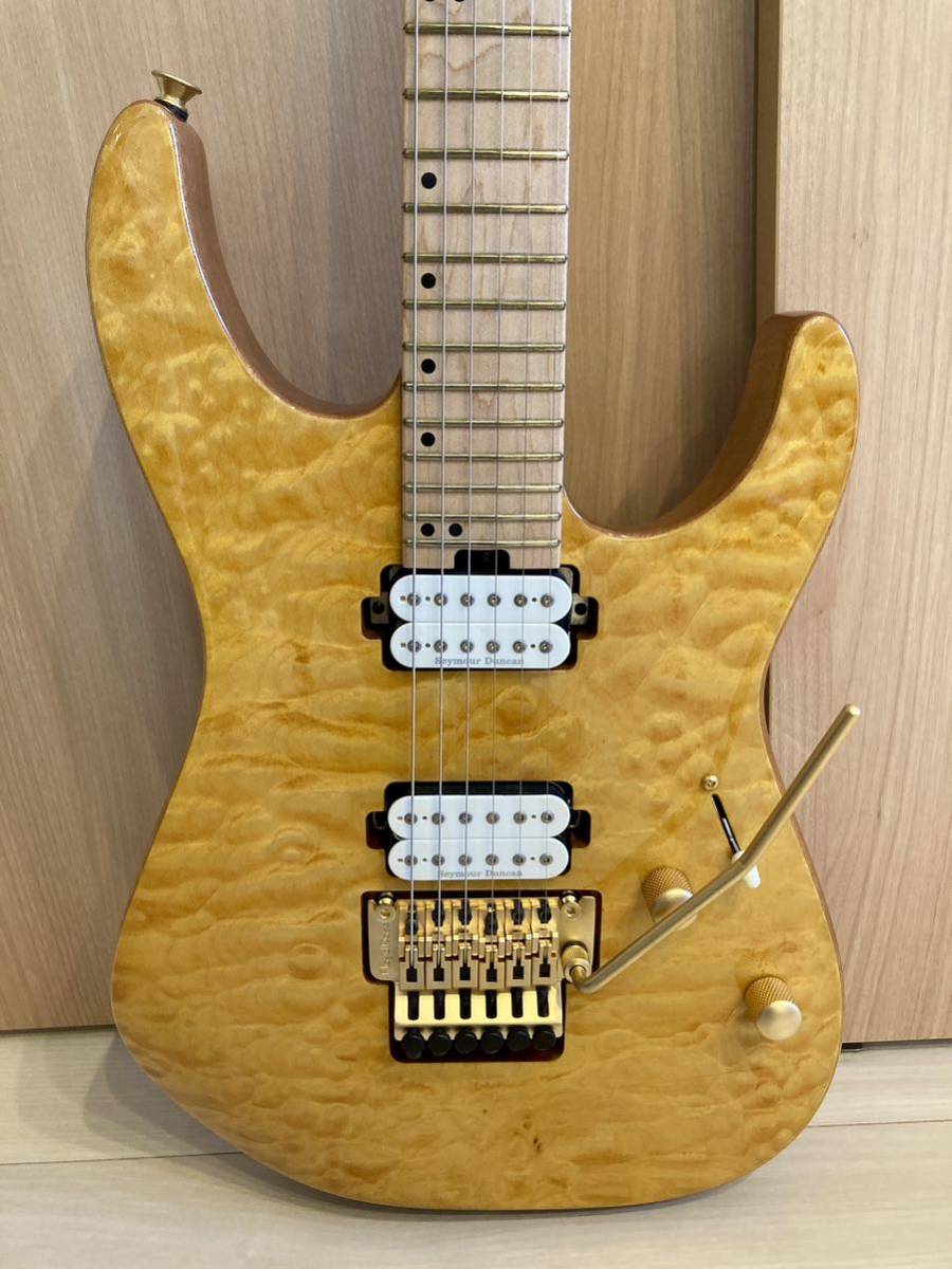 Charvel PRO-MOD DK24 HH FR M MAHOGANY WITH QUILT MAPLE シャーベル 純正ケース付属_画像2