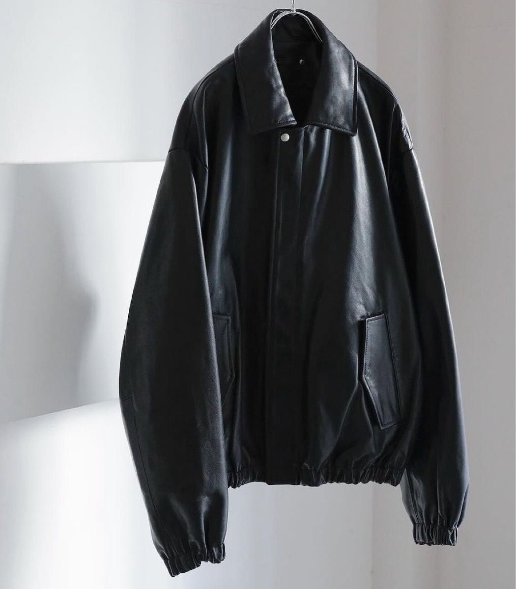 24SS stein Leather Zip Blouson Mサイズ レザージャケット 24SS stein Leather Zip Blouson Mサイズ レザージャケット