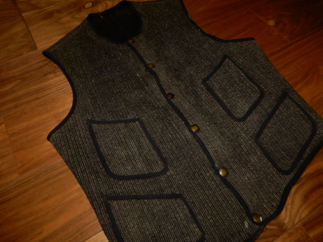 SPECIAL 30's 戦前 【 BROWN'S BEACH VEST 】シンチバック ビンテージ オリジナル (検 501XX 506XX ブラウンズビーチ リーバイス 40s 大戦_画像7