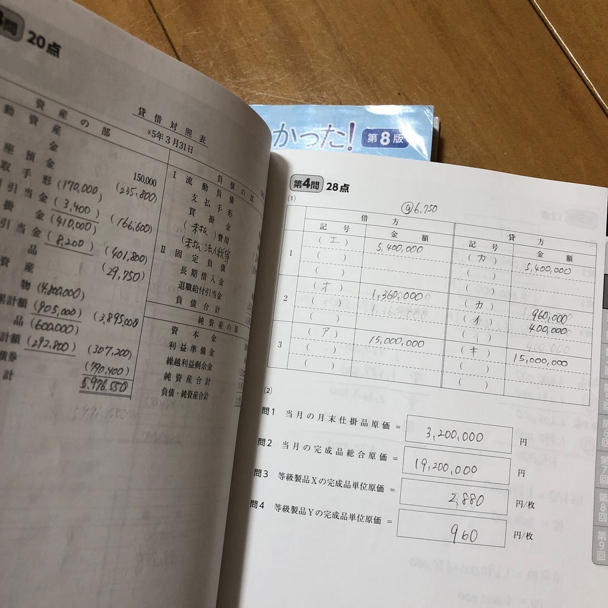 日商簿記　２級　参考書　問題集　教科書　３冊セット　まとめ売り　２０２３年購入_画像9