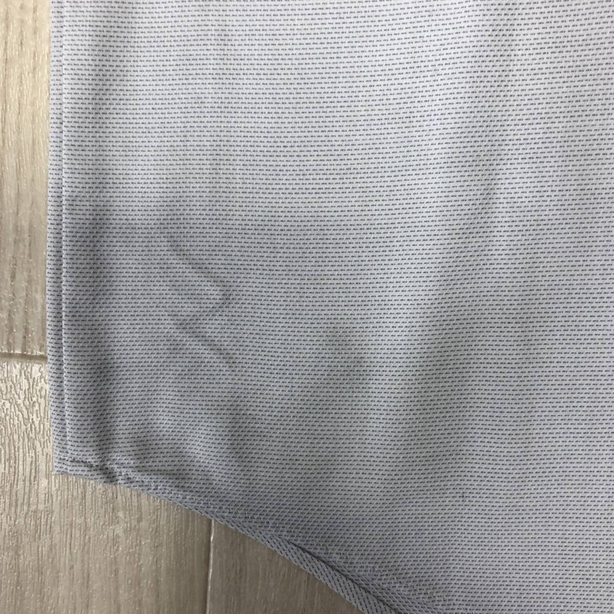 X333 VILLAND しまむら メンズ トップス ワイシャツ 半袖 クリーニングタグ付き XL ホワイト 白 綿素材含 オフィススタイリッシュルック_画像8