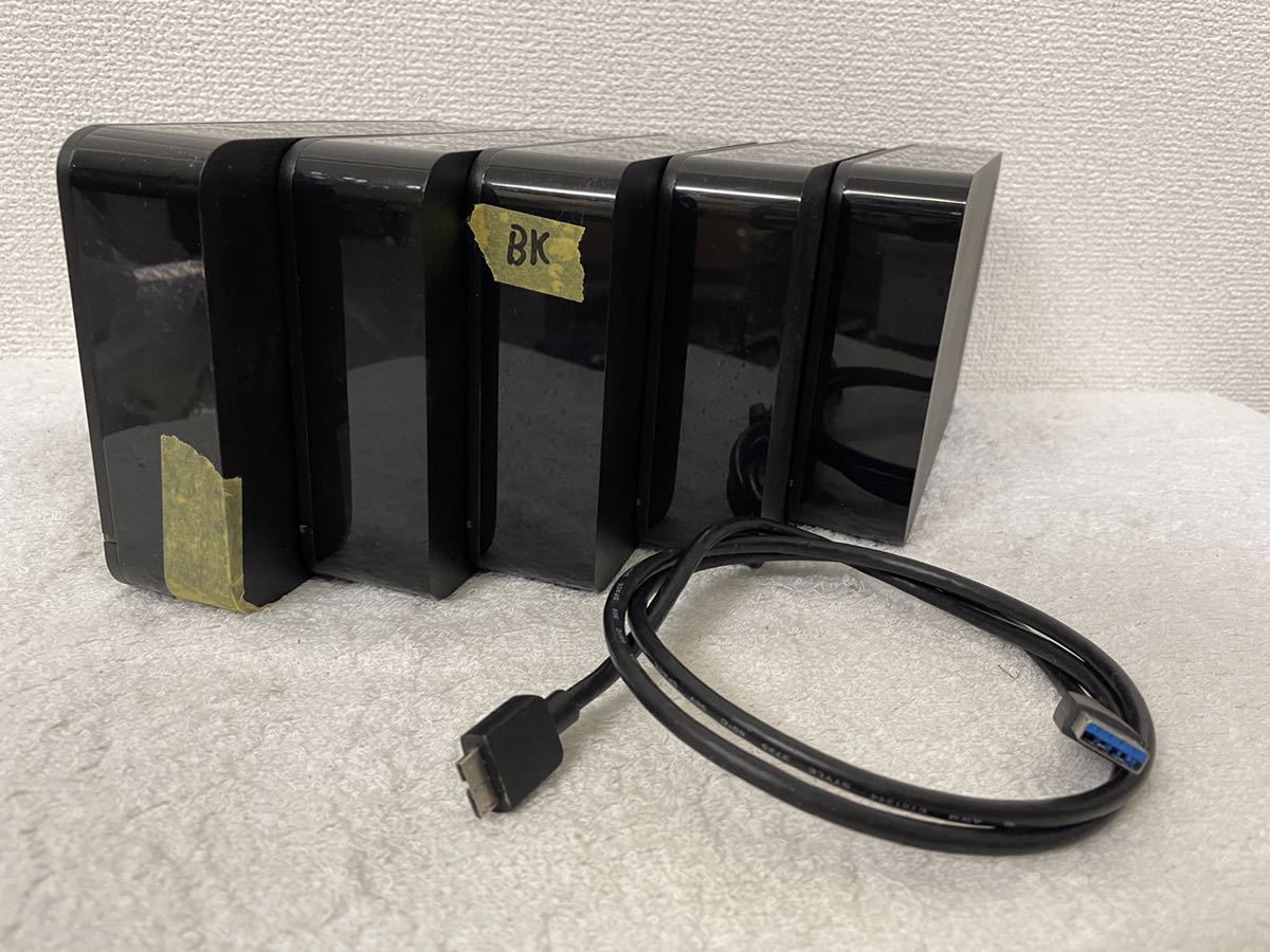 【激安】中古　ジャンク　Buffalo HDD 5個 まとめ売り_画像1