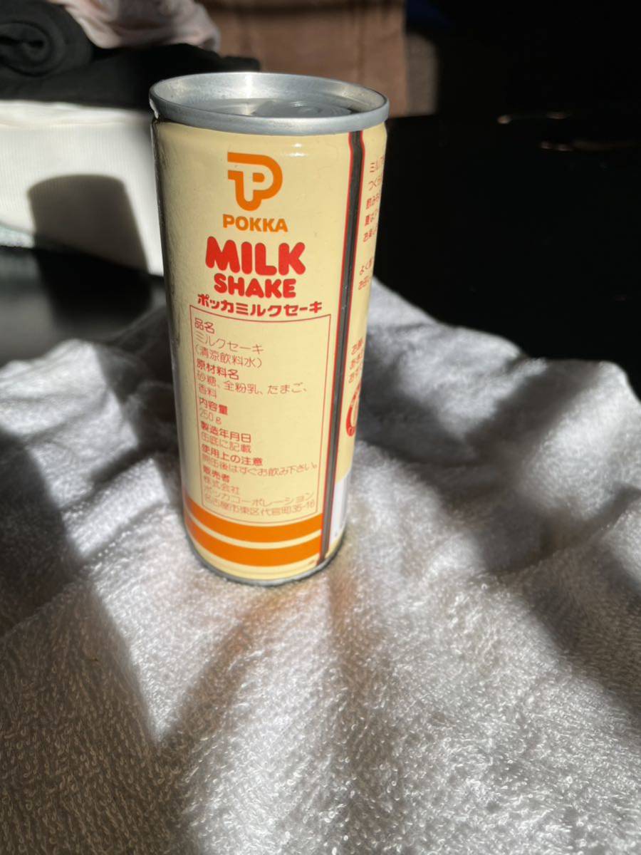 POKKA ミルクセーキ　ヴィンテージ　レトロ缶 激レア　75年前　極美品_画像2