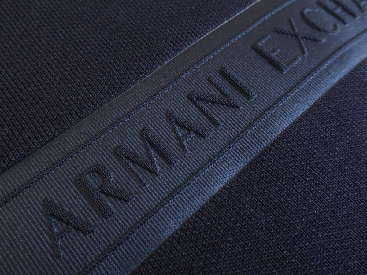  new goods * Armani * organic pull over navy parka * stretch Logo print * outer navy blue XL*ARMANI*118