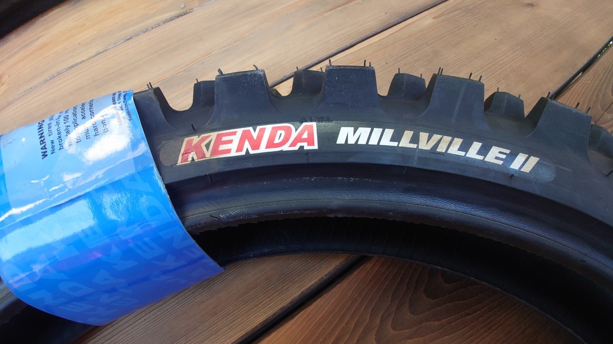 KENDA ケンダ millville2 未使用品 100/90-19 モトクロス タイヤ_画像2