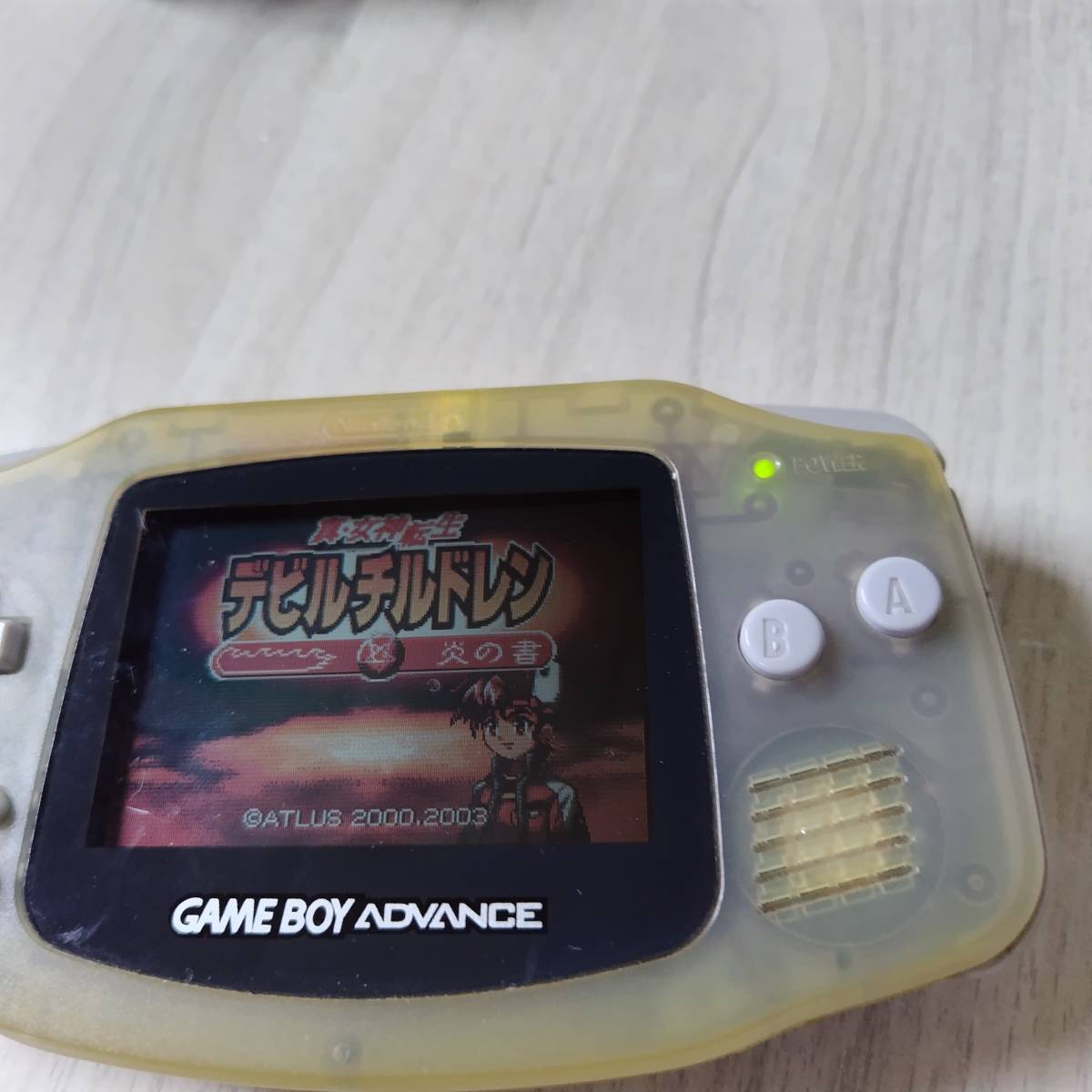 ●ラベル無し　即決　GBA　真・女神転生 デビルチルドレン 炎の書　レターパックライトFC8本までGB30本までGBA30本以上同梱可能●_画像2