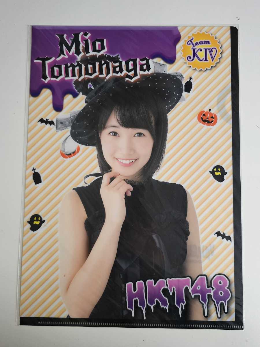 HKT48 朝長美桜 クリアファイル ハロウィン Ver. VILLEGE/VANGUARD コラボ 未開封_画像1