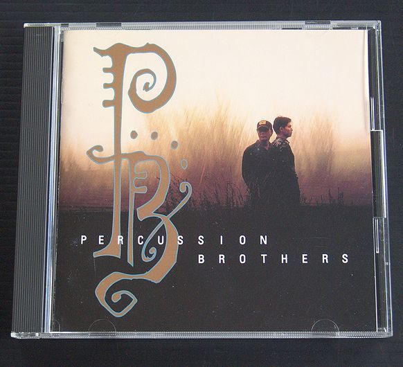 CD 良品　中村達也 パーカッション・ブラザース「PERCUSSION BROTHERS」1995年発売盤_画像1