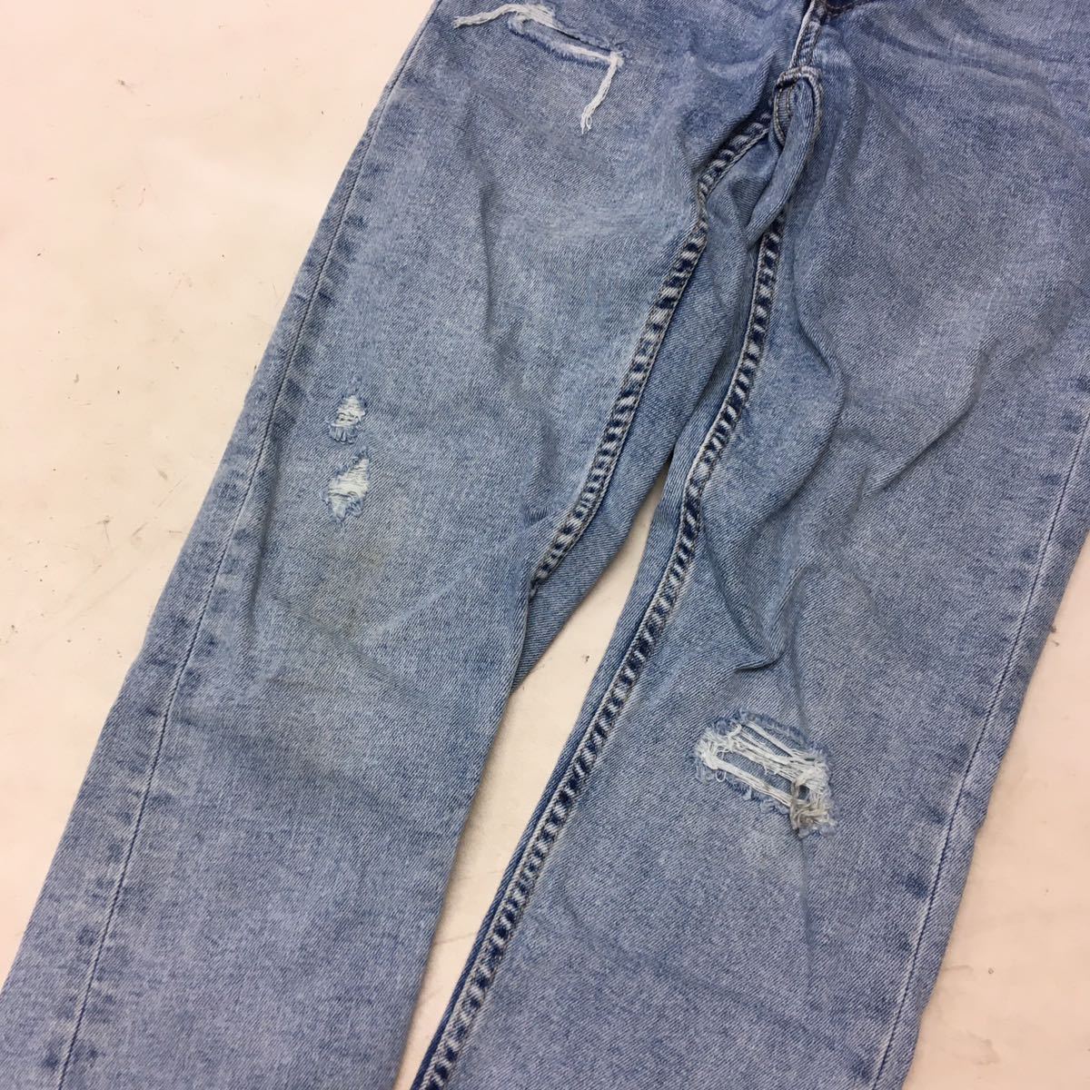  бесплатная доставка *ZARA Zara * Denim брюки повреждение Denim брюки * Kids ребенок 11-12 152.(150-155)#60116sjj16