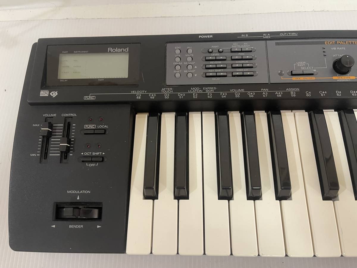 Roland SE-88Pro 音源モジュール内蔵MIDIキーボード ※ジャンク品(電源コードがない為）_画像2