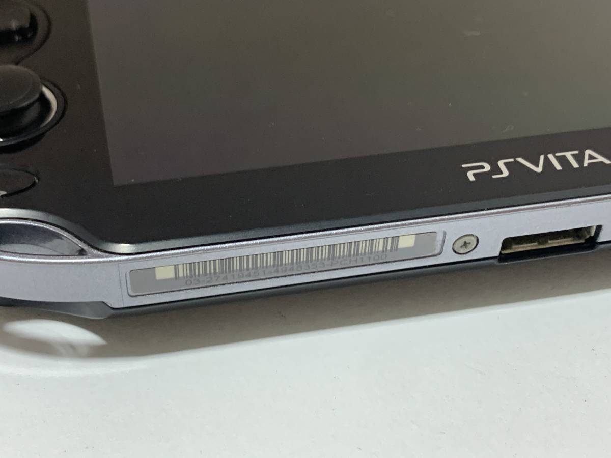 SONY　PS VITA　ブラック　PCH-1100　マインクラフト　ソフト付き　32GB　初期化済み_画像5