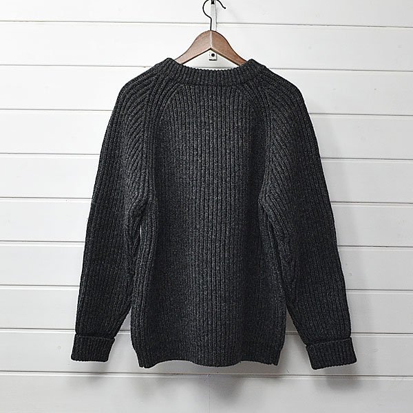 BONCOURAbonkla Fisherman свитер толстый вязаный серый 38l23l2562