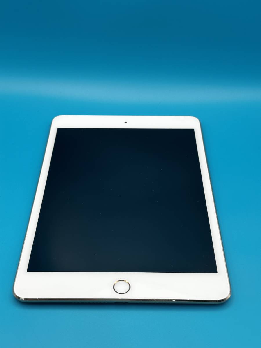 【送料無料】Apple iPad mini 4 64GB Wi-Fi+Cellularモデル MK752J/A ゴールド 判定〇 docomo SIMロック解除済み_画像2