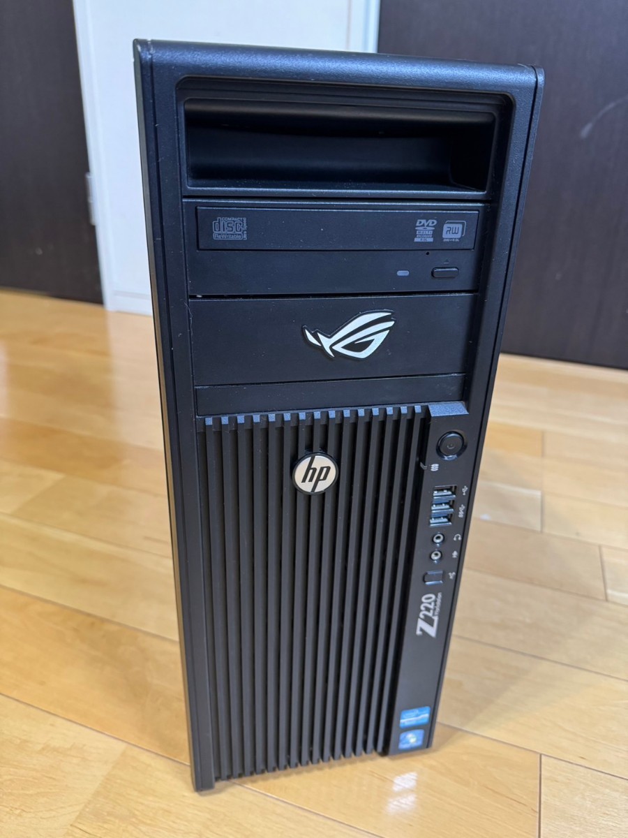 デスクトップpc ゲーム 製品名:HP Z220 WorkstationOS:Winddows10CPU:intel Xeon E3-12 V2RAM:DDR3 16GBSSD:128GB_画像1