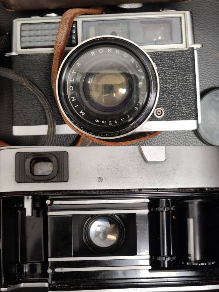 フィルムカメラ 4点まとめ Canon demi EE17 / Autoboy ZOOM Super / FLASH FUJI Date / minolta AL-2 ジャンク_画像6