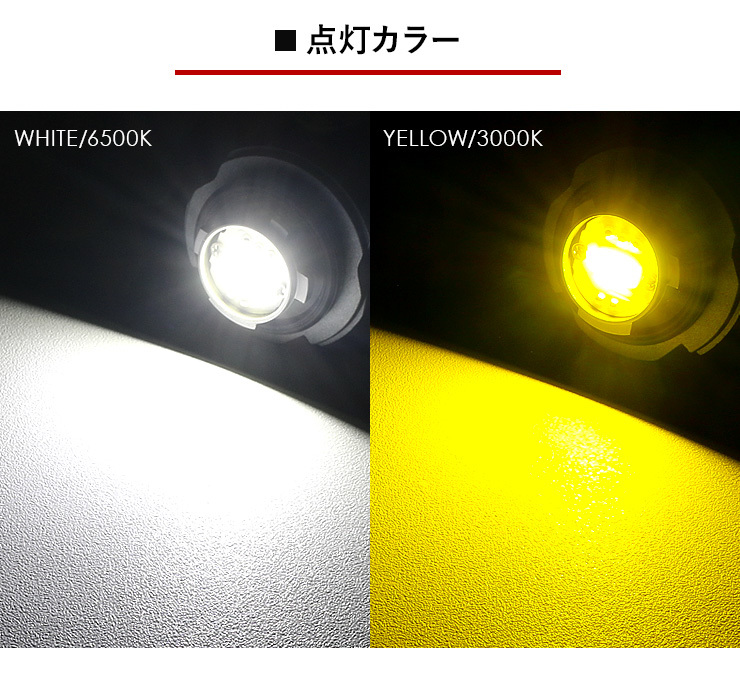 LEDフォグランプ L1B LEDバルブ 6500K ホワイト フォグバルブ LEDランプ トヨタ ホンダ車_画像7