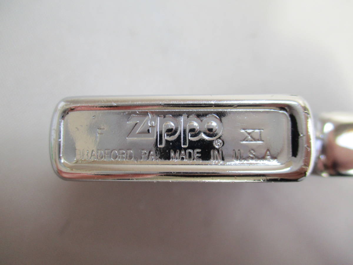  E076*ZIPPO　16*　銀色　ハワイ大学　HAWAII UNIVERSITY　ジッポライター　/中古　【送料込】_画像9