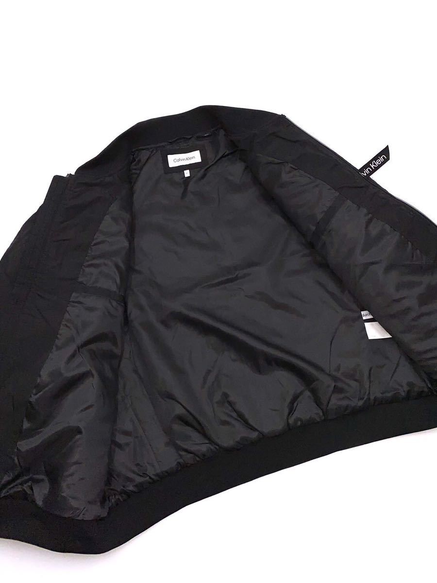 カルバンクライン Calvin Klein ボマー ジャケット MA -1 キルト　中綿　黒　L_画像4