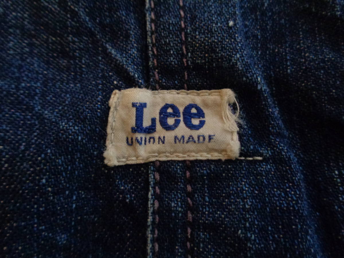 極上 濃紺 美品 50s ヴィンテージ USA製 リー 三角タグ 81 極上 濃紺 美品 50s ヴィンテージ USA製 リー 三角タグ 81