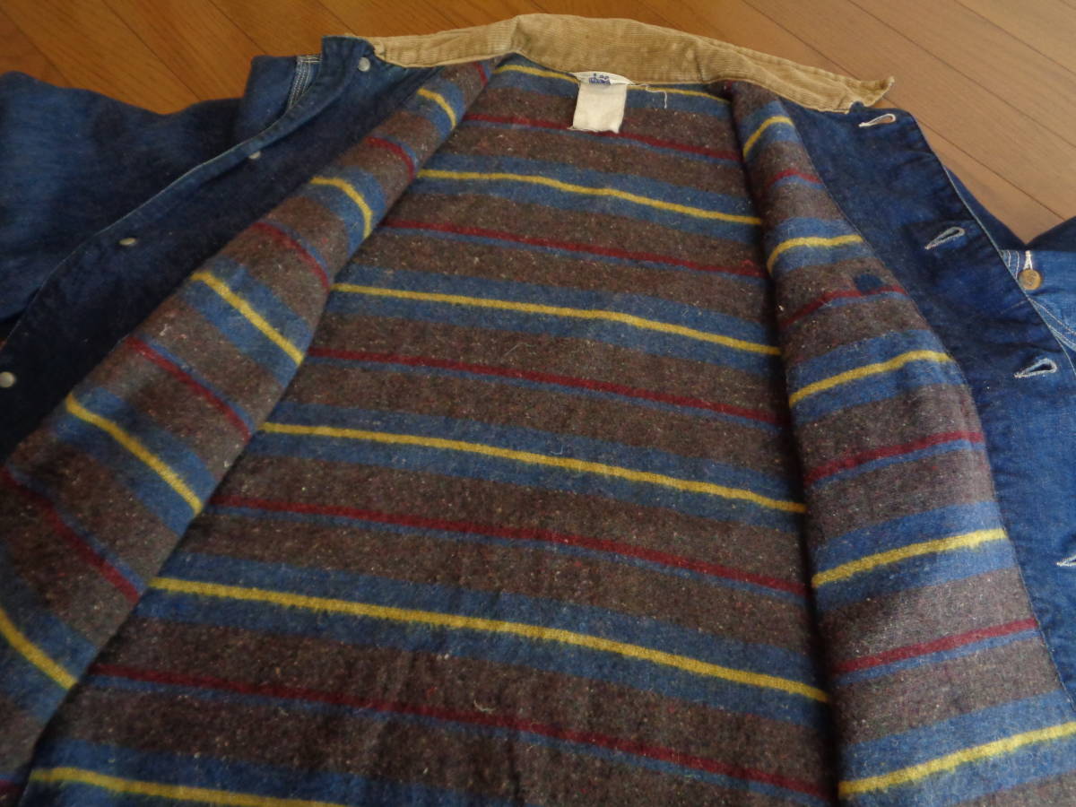 極上 濃紺 美品 50s ヴィンテージ USA製 リー 三角タグ 81 極上 濃紺 美品 50s ヴィンテージ USA製 リー 三角タグ 81