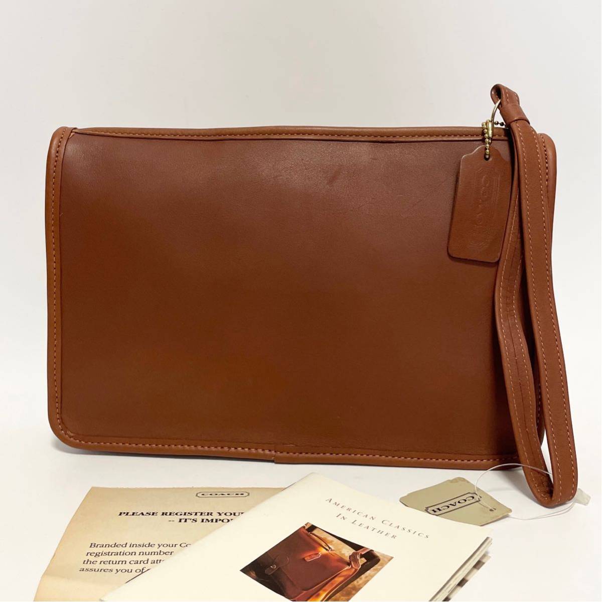 COACH コーチ オールド セカンドバッグ クラッチバッグ レザー COACH コーチ オールド セカンドバッグ クラッチバッグ レザー