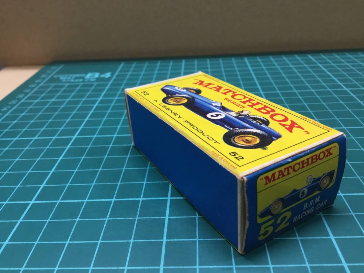 【ミニカー】MATCH BOX B.R.M RACING CAR マッチボックス 青5_画像10