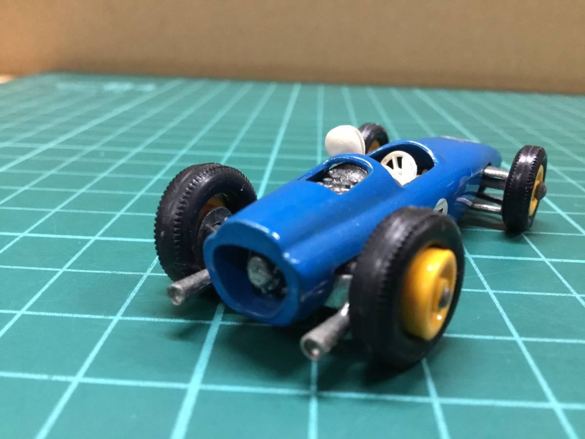 【ミニカー】MATCH BOX B.R.M RACING CAR マッチボックス 青5_画像9