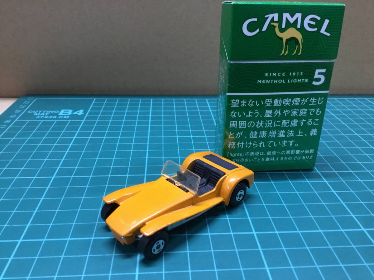 【ミニカー】MATCH BOX LOTUS SUPER SEVEN マッチボックス ロータススーパーセブン 黄色_画像1