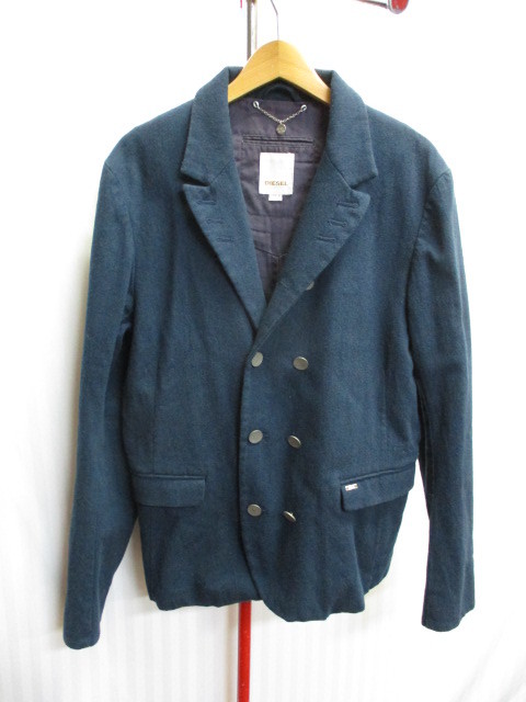  diesel double specification design jacket men's M wool style jacket short coat cotton jacket jumper 01091