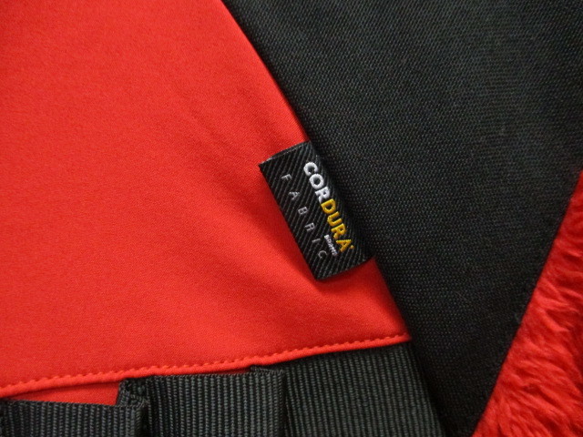 ワークマン　フィールドコア　フリースボアジャケット　メンズLL XL　赤黒　ワークジャケット　作業着ウエア 防寒ジャンパー ブルゾン12285_画像2
