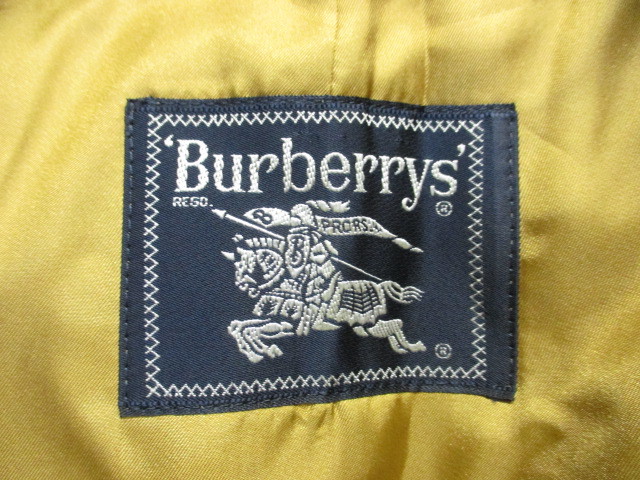 バーバリー BURBERRYS 90sヴィンテージ ウールライナー付きステンカラーコート メンズ90-165 ロングコート トレンチコート 01161の画像3