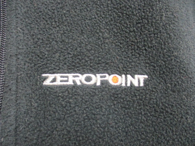 モンベル　ZERO POINT　フリースジャケット　メンズM　黒　POLARTEC　クリマプラスジャケット　アウトドアジャケット　ジャンパー　01264_画像2