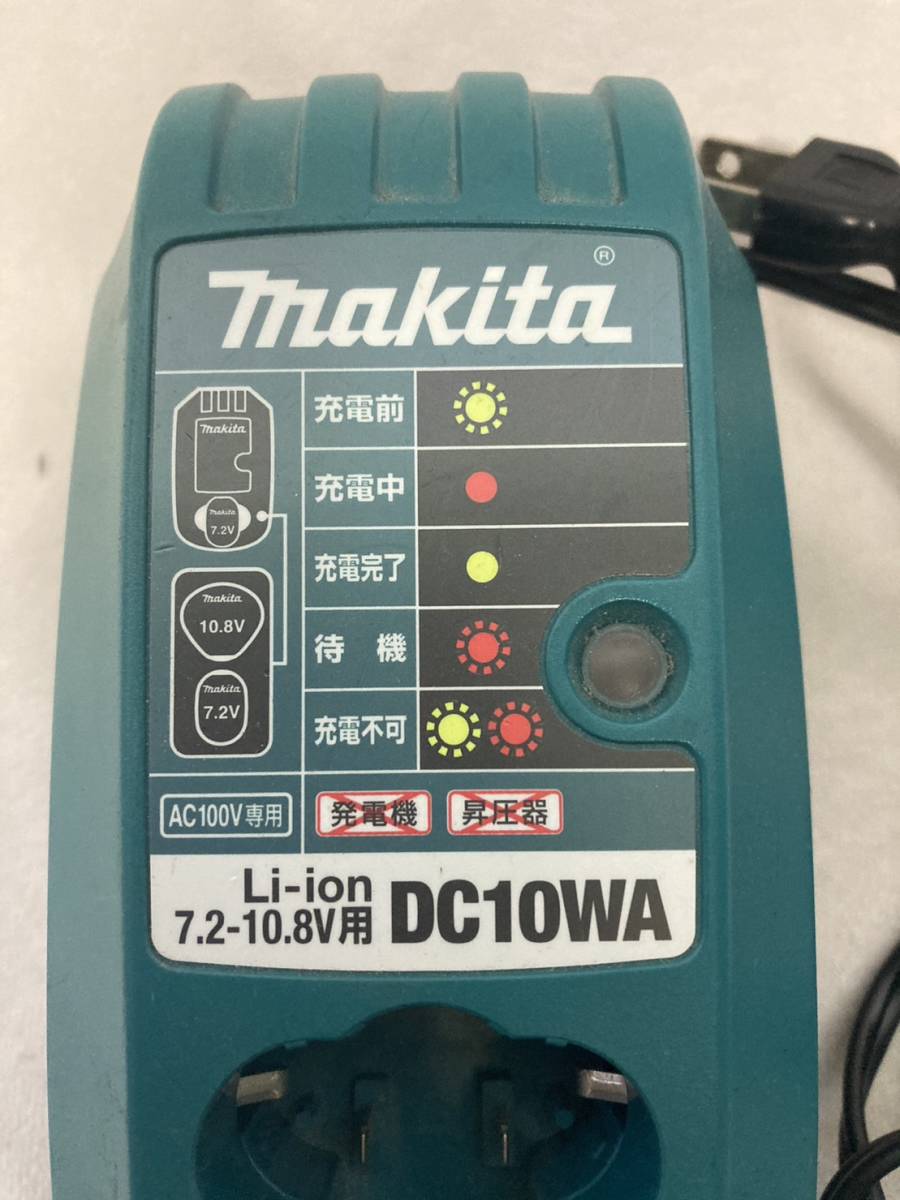 【R50201-3】makita マキタ DC10WA 充電器 純正品 _画像5