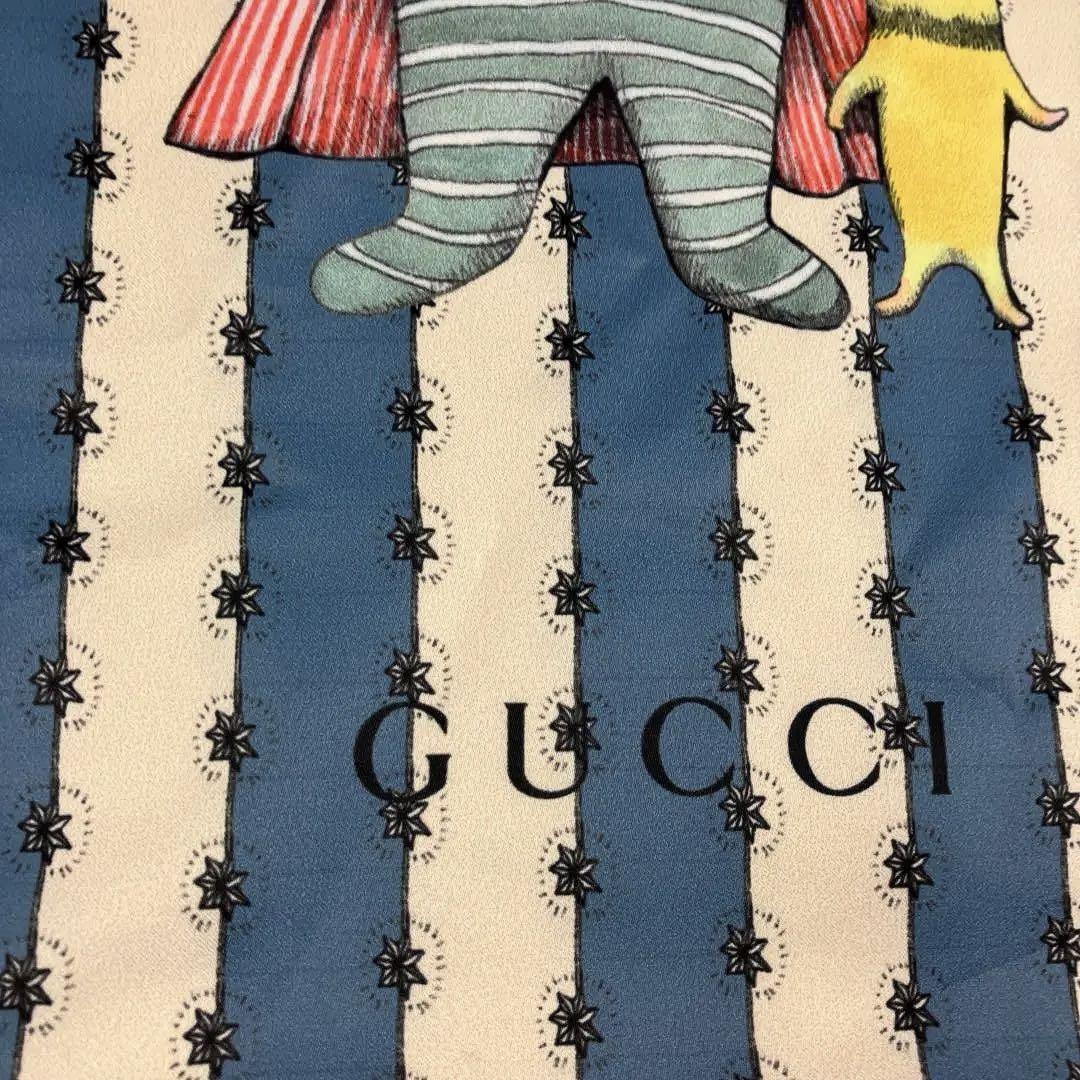 [ прекрасный товар ] Gucci GUCCIhigchiyuuko сотрудничество принадлежности сумка для хранения пакет полоса сумка inserting высокое качество кошка ... кролик редкий женский мужской 