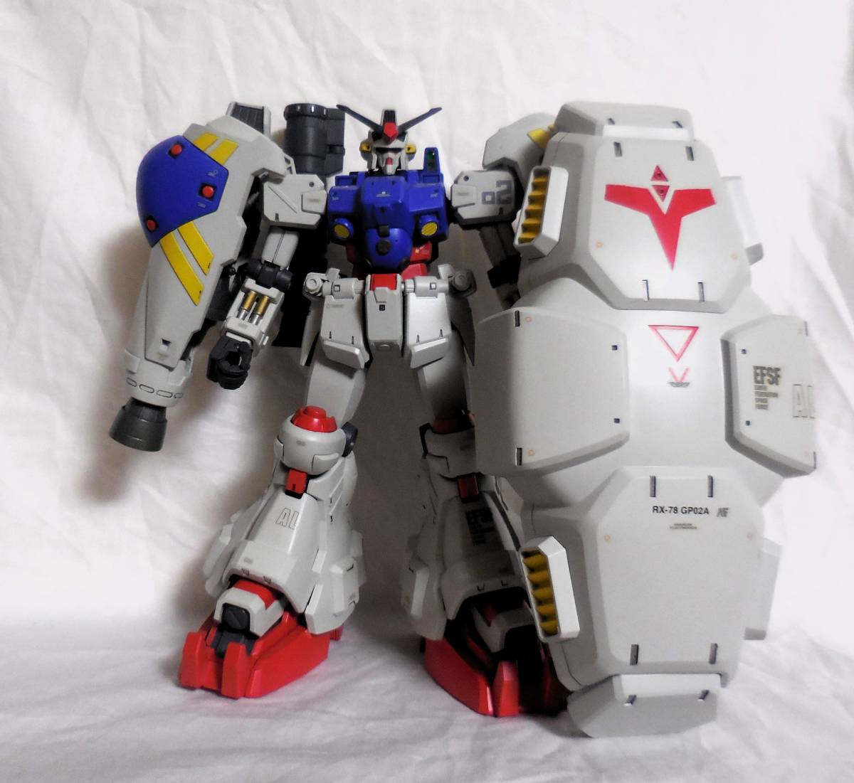 ☆MG 1/100 ガンダム 試作2号機 RX-78 GP02A サイサリス 塗装 ☆MG 1/100 ガンダム 試作2号機 RX-78 GP02A サイサリス 塗装