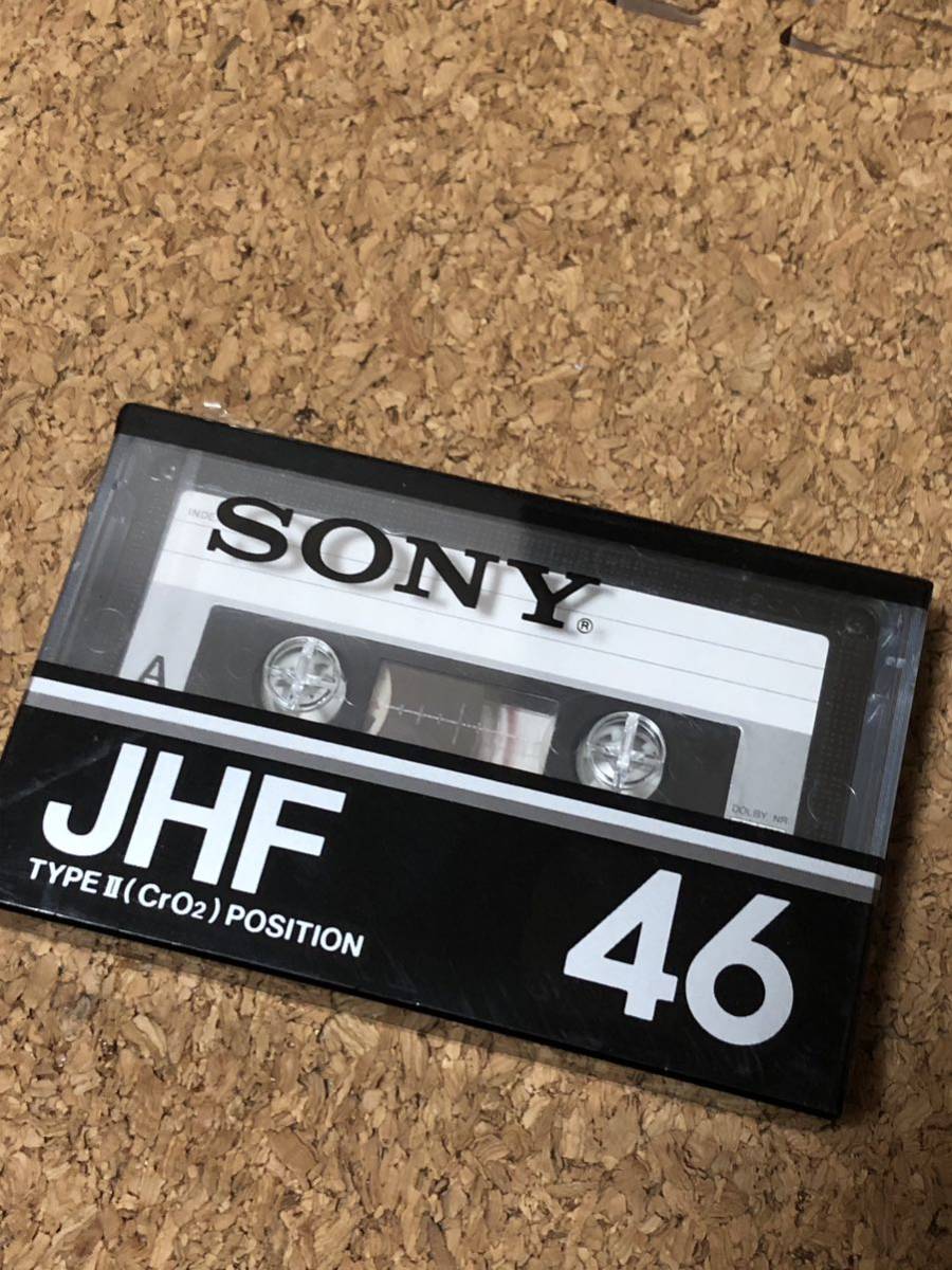 新品未使用 カセットテープ ノーマルポジション クロムポジション 4巻セット 音楽用テープ TDK AD54 SONY JHF46 昭和レトロ_画像2