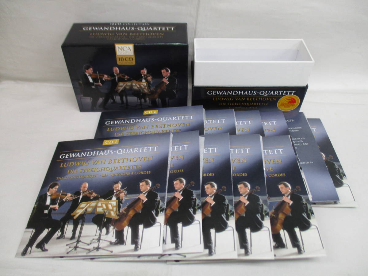 10CD　ゲヴァントハウス四重奏団　ベートーヴェン：弦楽四重奏曲全集　60139_画像3