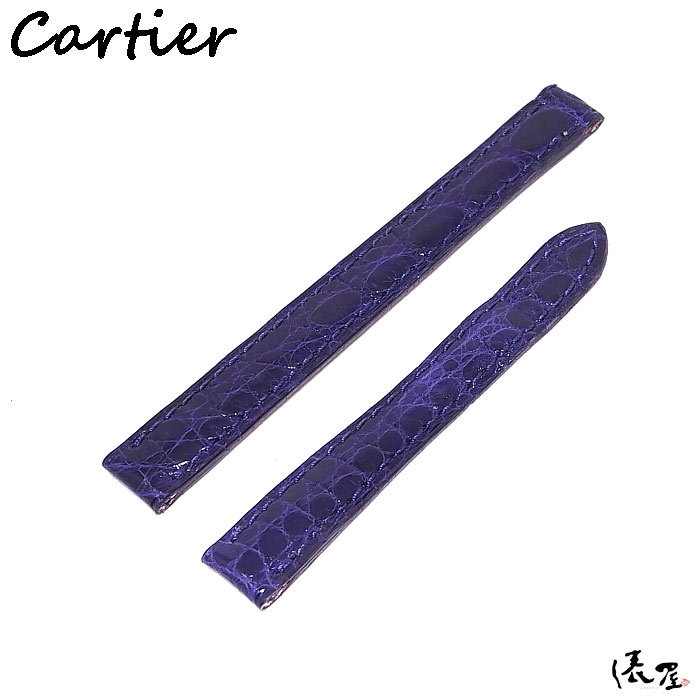 [ Cartier ] original belt 11mm purple leather regular goods Cartier. shop PR50042