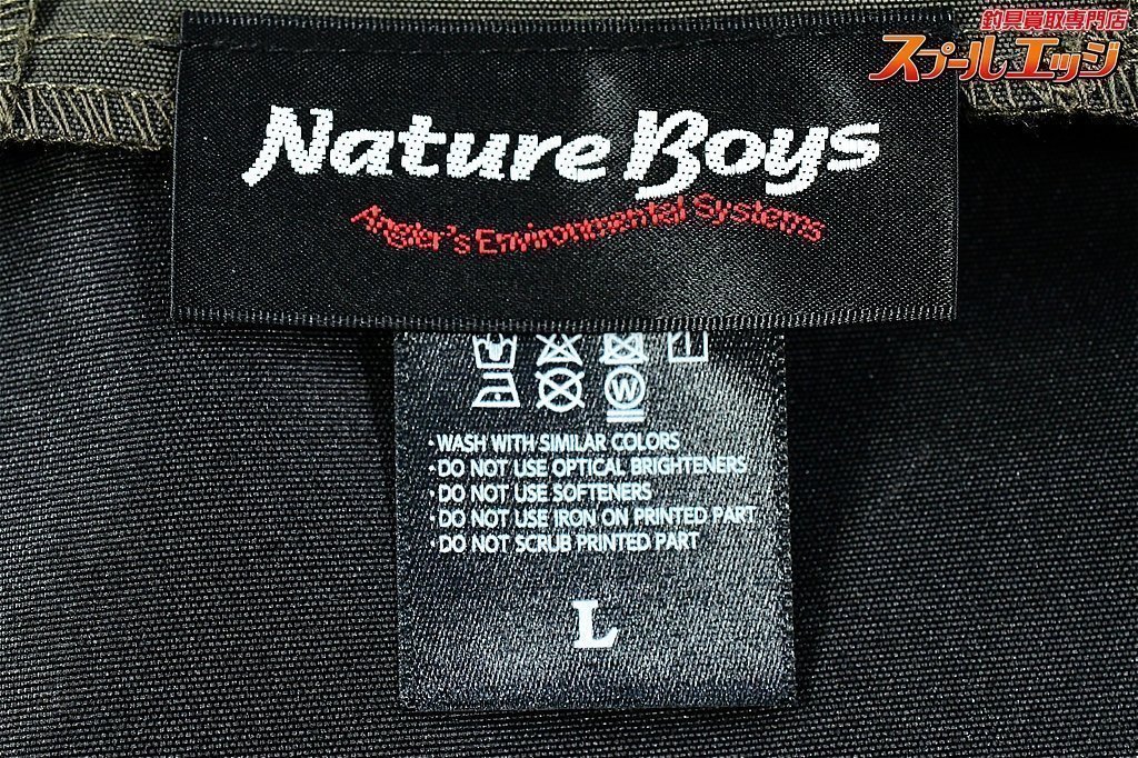 ★☆【ネイチャーボーイズ】 スイッチウインドプルーフジャケット サイズL オリーブ Nature Boys SWITCH WINDPROOF JACKET K_060★☆e03358_画像8