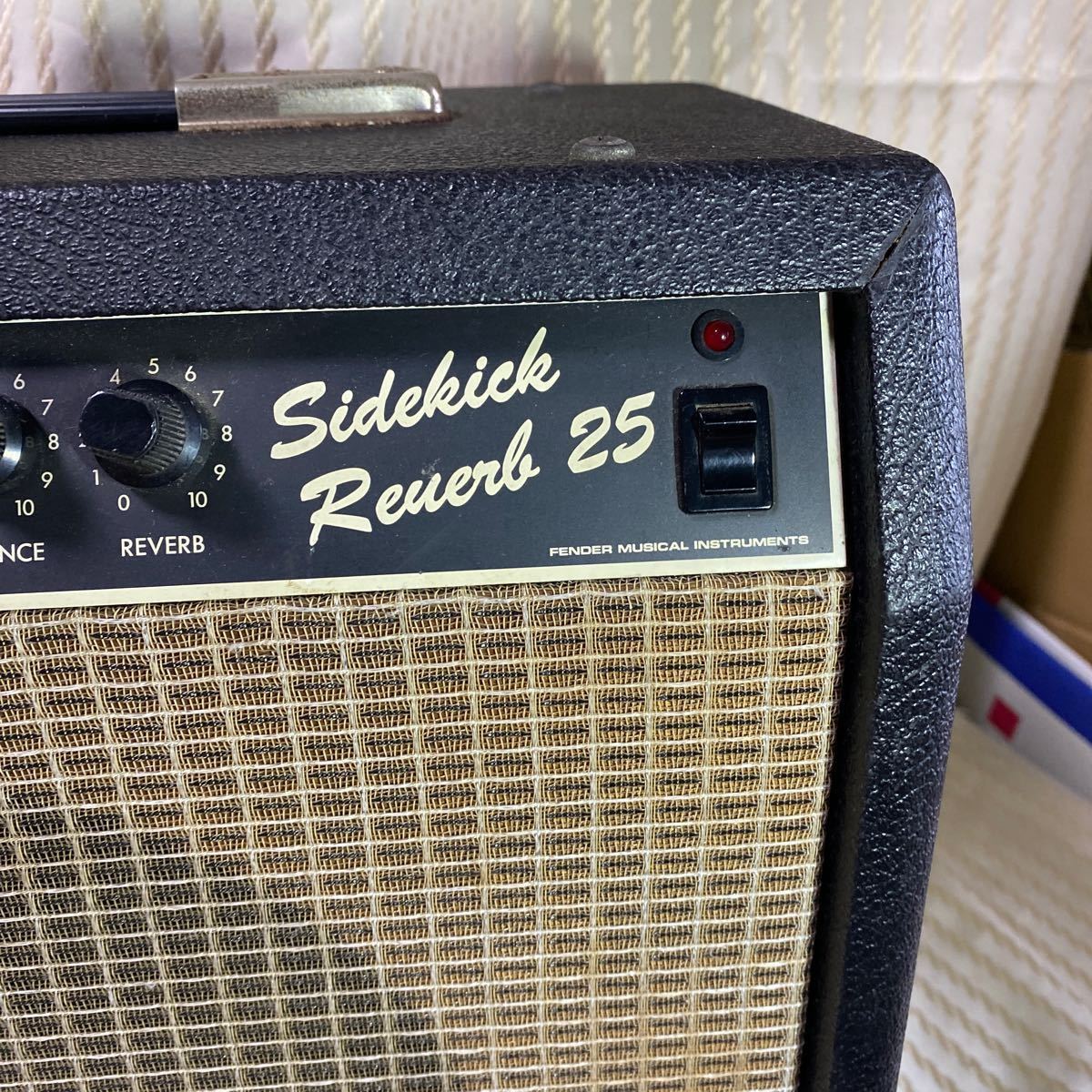 Fender ギターアンプ Sidekick Reverb 25 中古、動作品 フェンダーの画像2