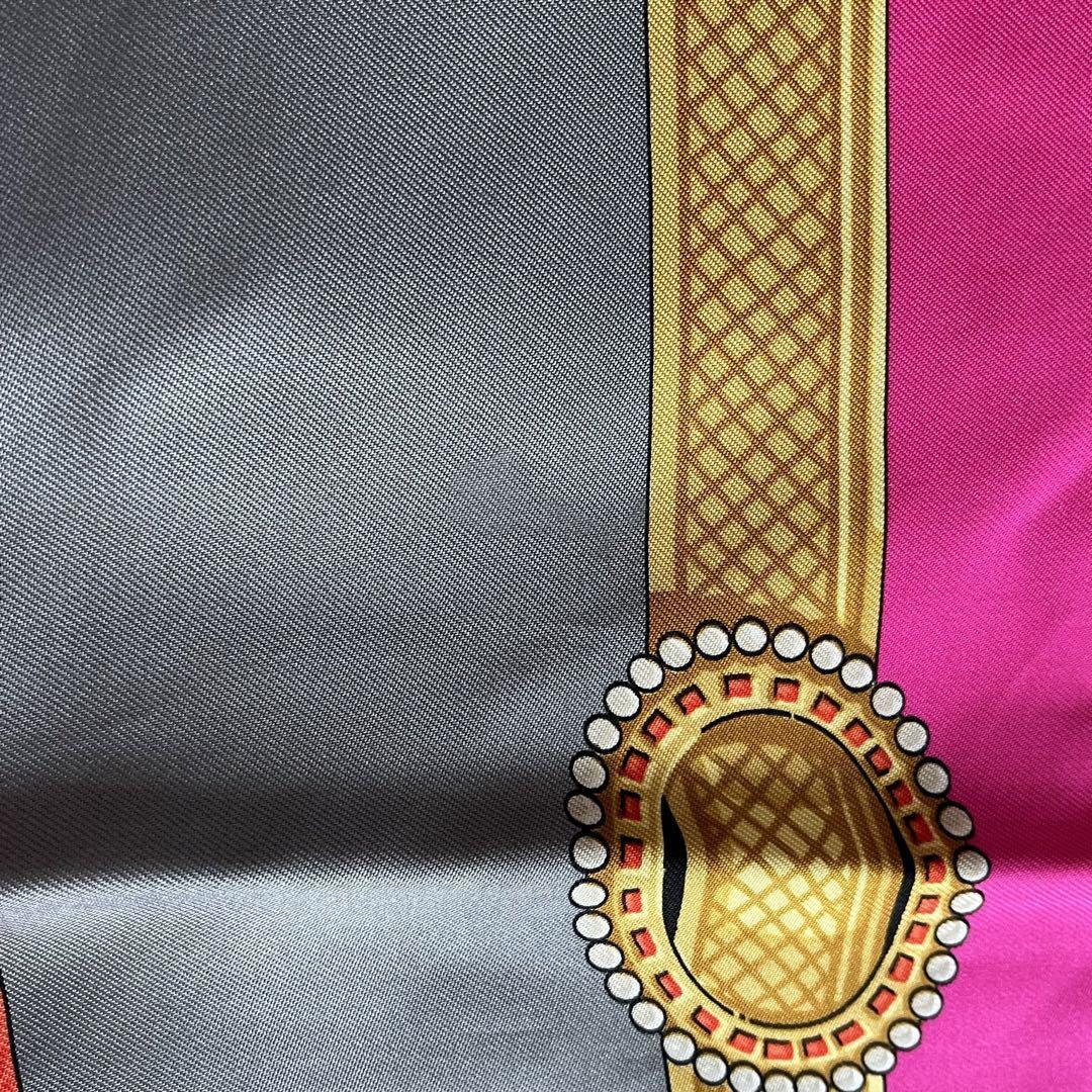 美品】HERMES エルメス カレ90 シルク スカーフ インド India
